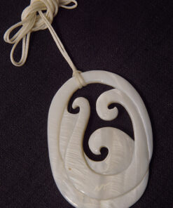 Perlmutt Whanau Multi-Koru Anhänger 6