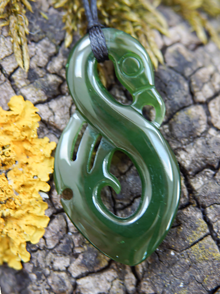 Manaia Twist - Jade Anhänger